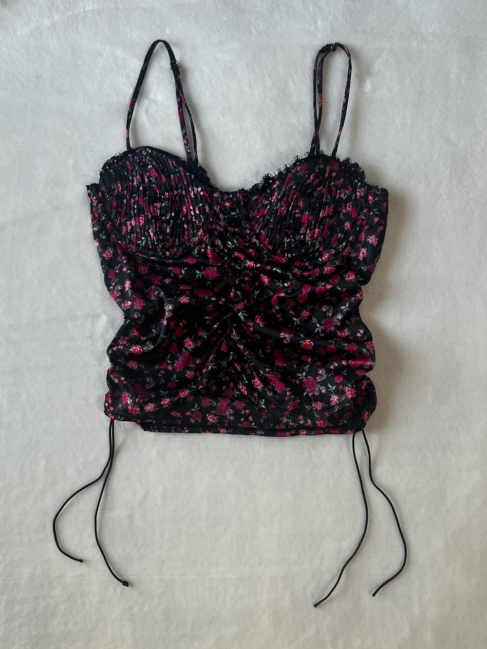 Rose-patterned For Love & Lemons Tank